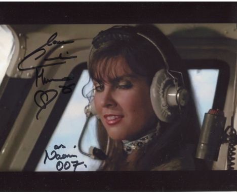 Bond Girl. 8x10 photo from The Spy Who Loved Me signed by actress Caroline Munro. Good Condition. All autographs are genuine 