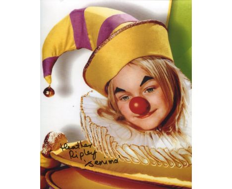 Chitty Chitty Bang Bang: 8x10 inch photo from the classic film Chitty Chitty Bang Bang signed by actress Heather Ripley who p
