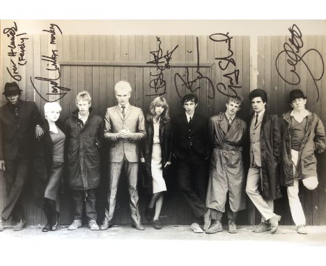 Quadrophenia. 14x11 inch photo signed by Mark Wingett, Gary Shail, Phil Daniels, Leslie Ash, Toyah and Trevor Laird who make 