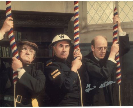 Dads Army. 8x10 photo from the long running BBC comedy series Dads Army signed by the Vicar in that series, actor Frank Willi