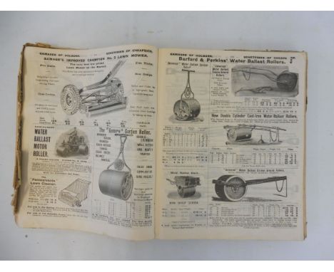 A rare and early 1915 Gamages accessories/tools catalogue.
