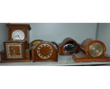 a large selection of clock cases for restoration