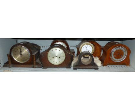 a large selection of clock cases for restoration