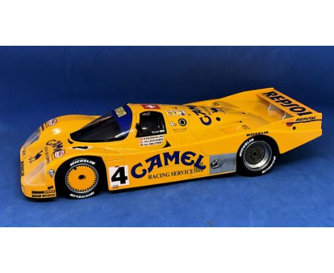 Porsche 962C 24h Le Mans 1988 1:18 scale model car. In original box. UNSIGNED. Good condition. All autographs come with a Cer