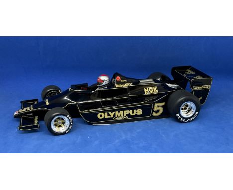 Lotus Ford 79 1978 1:18 scale model car. NO PACKAGING. Good condition. All autographs come with a Certificate of Authenticity