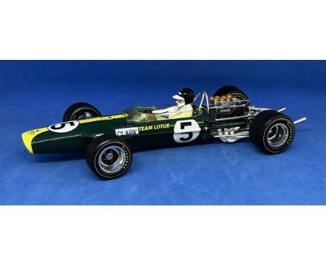 Graham Hill Lotus 49B winner Monaco 1:18 scale model car. In original box. UNSIGNED. Good condition. All autographs come with