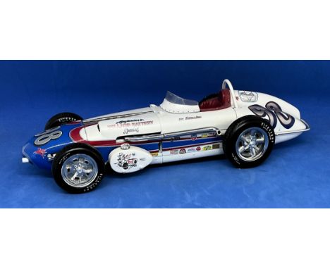 Watson Roadster 1:18 scale model car. In original box. UNSIGNED. Good condition. All autographs come with a Certificate of Au