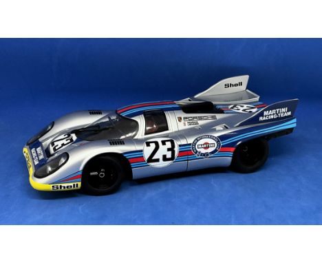 Porsche 917K 1000 km de Spa 1971 1:18 scale model car. In original box. UNSIGNED. Good condition. All autographs come with a 
