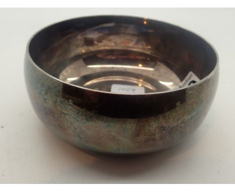 French Christofle silver bowl, D: 10 cm