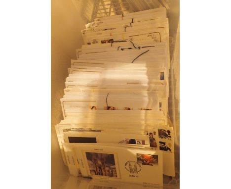 Approximately 250 first day covers 