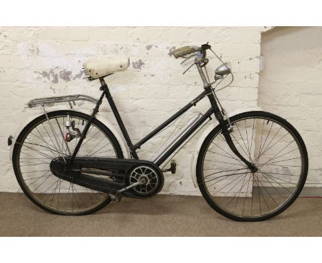A vintage Hercules bicycle, Birmingham.