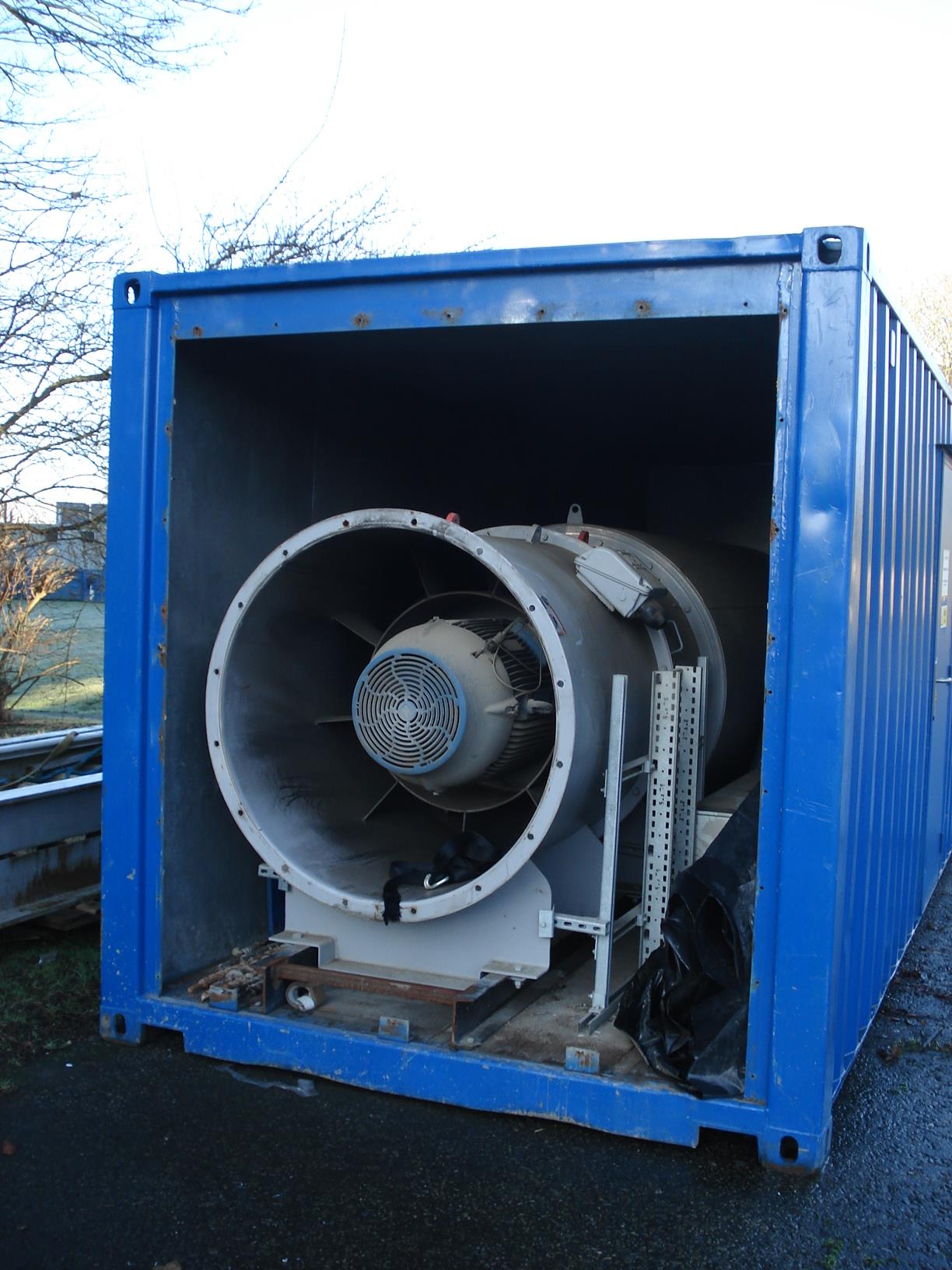 Zitron Tunneling Fan ZVN 11290/4 1.2m Diamter/90Kw complete with
