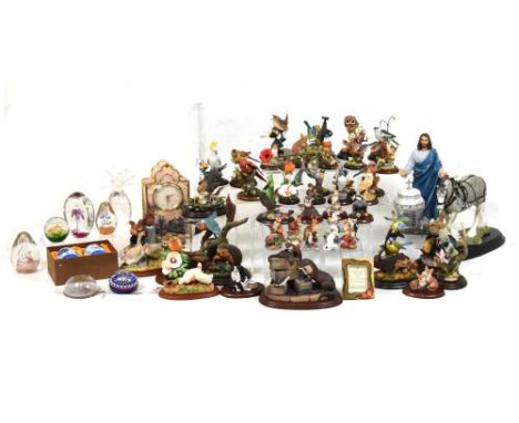 Large quantity of Border Fine Art, Country Artists and other boxed figures to include; 01477 'Shire Gelding in Paris Harness'