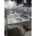 dishwasher pre-wash sink w/ sprayer