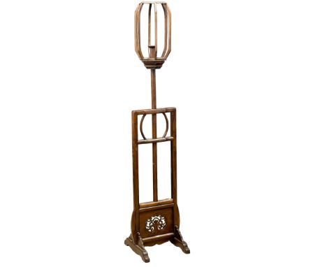 A 20th Century Chinese adjustable standard lamp.