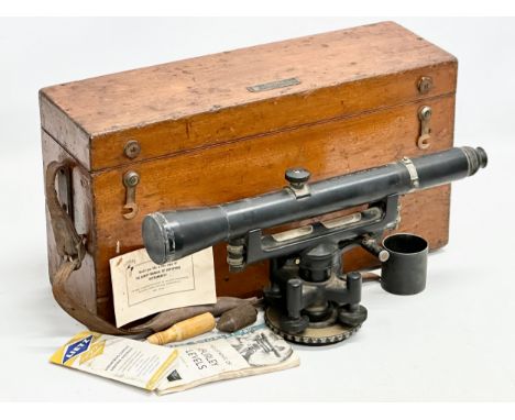 A W &amp; L. E. Gurley survey theodolite. 50308.