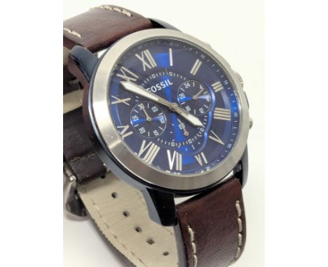A gents Fossil watch