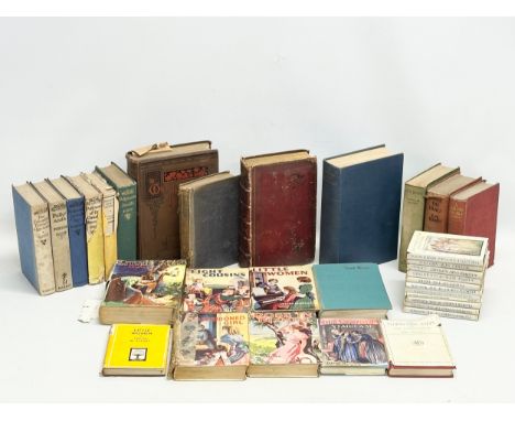 A collection of 20th Century vintage books.