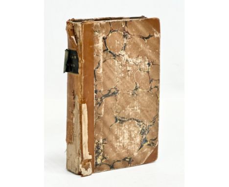 A rare Irish book printed in Paris. Maria Edgeworth. Popular Tales. Vol II. 1827.