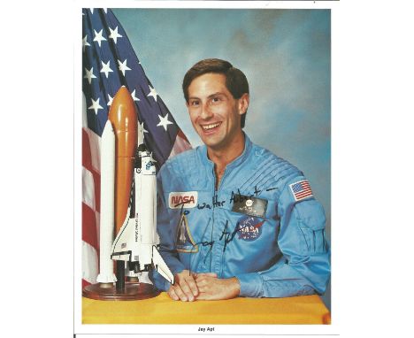 Jay Apt signed 10x8 colour NASA portrait photo. American astronaut and professor at Carnegie Mellon University. Before he bec