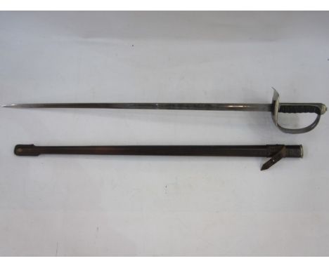 George V (1895-97) Infantry&nbsp;officer's&nbsp; sword with leather scabbard