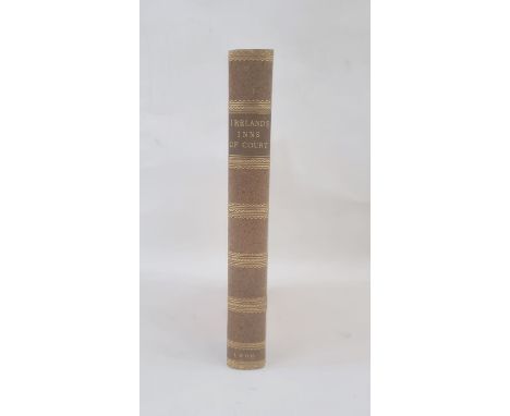Ireland, Samuel " Picturesque Views with An Historical Account of the Inns of Court in London and Westminster" London R. Faul