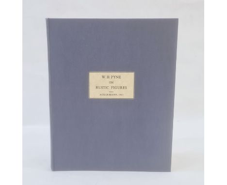 Pyne, W. " Rustic Figures in Imitation of Chalk"  R Ackermann 1817, second edition, frontis plate 36, plates, title page and 
