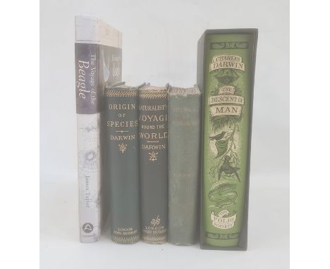 Darwin, Charles "The Origin of the Species by Means of Natural Selection ...", John Murray 1889, 6th edition, folding plan, h