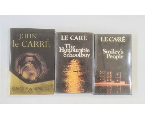 Le Carre, John " The Honourable Schoolboy" Hodder and Stoughton  1977 , signed by the author on the title page, map on endpap