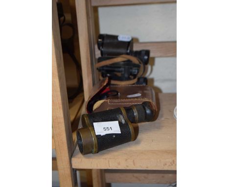 Binoculars, monocular and another