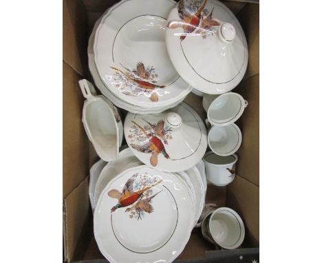 J G Meakin and Gem pottery part dinner service 