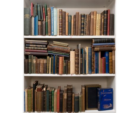 Sturm (Christoph Christian) Reflections on the Works of God, handsome contemporary dark blue straight-grain morocco with roll