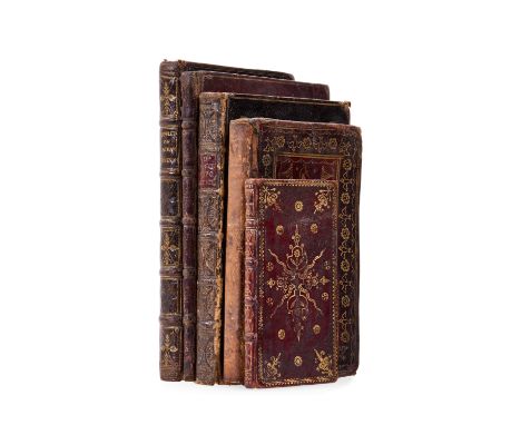 Bindings.- Barrow (Isaac) A Brief Exposition of the Lord's Prayer and the Decalogue, first edition, lacking portrait, contemp