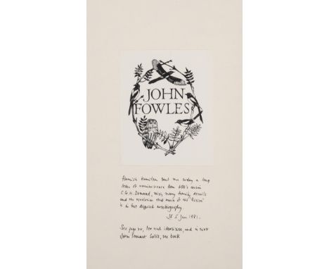Guernsey.- Edwards (G.B.) The Book of Ebenezer Le Page, with an introduction by John Fowles, first edition, John Fowles's cop