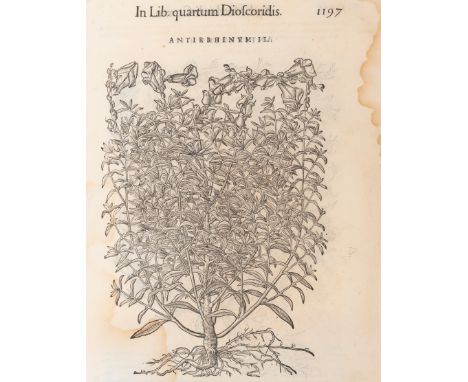 Botany.- Watson (W.P.) & others. The Mattioli Woodblocks, number 39 of 150 copies with 9 prints from the original blocks in p