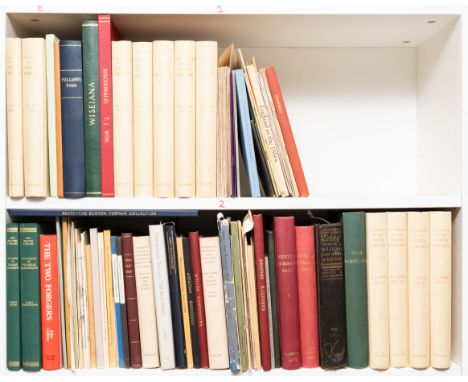 Wise (Thomas J.) &amp; Harry Buxton Forman.- Wise (Thomas J.)&nbsp;The Ashley Library: A Catalogue..., 11 vol., reprint, 1971