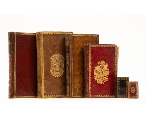 Almanacks.- Petit Miroir de la Vie Humaine Almanach Nouveau (Le), hand-coloured engraved title and 12 plates, with Calendrier