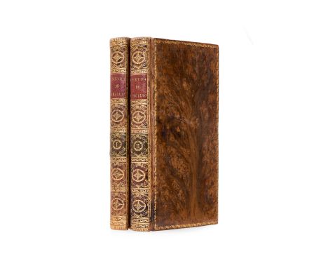 Vergilius Maro (Publius) La Eneyda, traducida en verso Castellano, 2 vol., half-title in vol.1, light foxing at beginning and