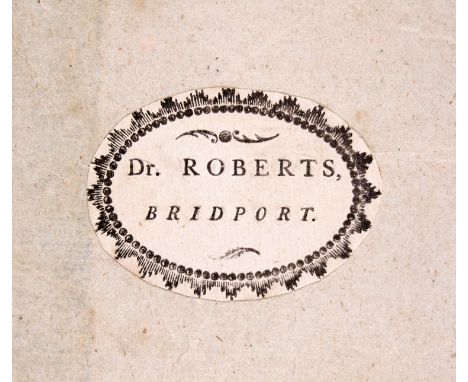 Medicine.- Allen (John) Synopsis Medicinae: Or, A Brief and General Collection of the Whole Practice of Physick...With most C