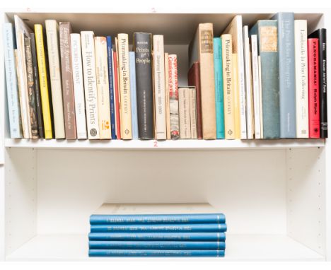Prints &amp; Drawings.- Vertue Note Books, vol.1-5 only (of 6), reprint, original cloth-backed boards, Walpole Society, 1968 