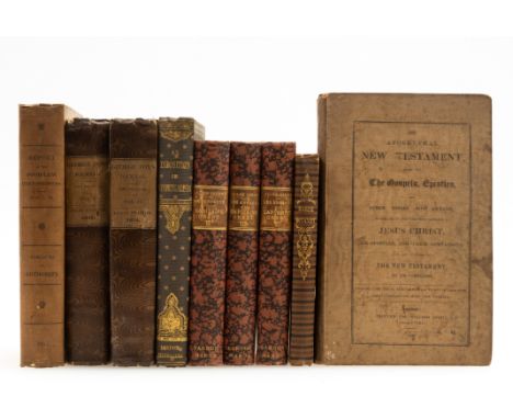 19th Century Cloth.- Bible, English. The Apocryphal New Testament, original printed cloth, a little spotted and marked, Willi
