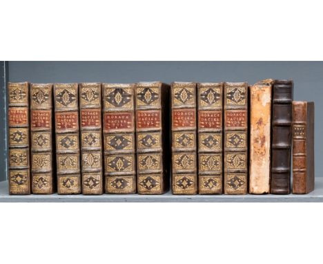 Suetonius Tranquillus (Caius) XII. Caesares, edited by Erasmus, title with woodcut device, woodcut initials, with final blank