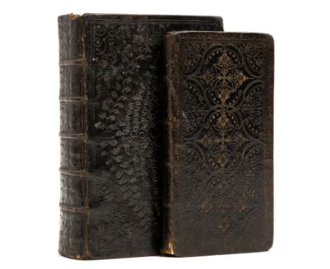 Bindings.- Bible, English. The Holy Bible, engraved architectural title, [Herbert 670], Henry Hills, 1660 bound with The Whol