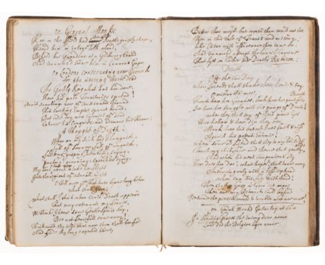 Commonplace Book.- Trimnell (Egidius, buried in Worcester Cathedral, d. 1693) A Miscellany of things for my private use & Rea