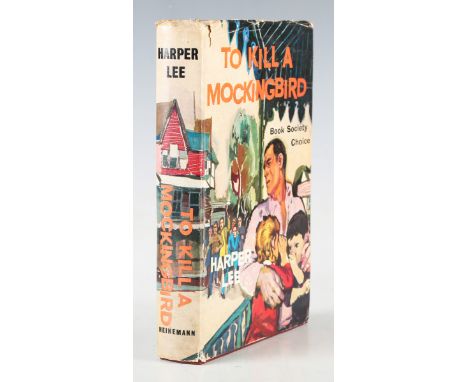 LEE, Harper. To Kill A Mockingbird. London: Heinemann, 1960. First U.K. edition, 8vo (196 x 124mm.) (Toning, endpapers browne