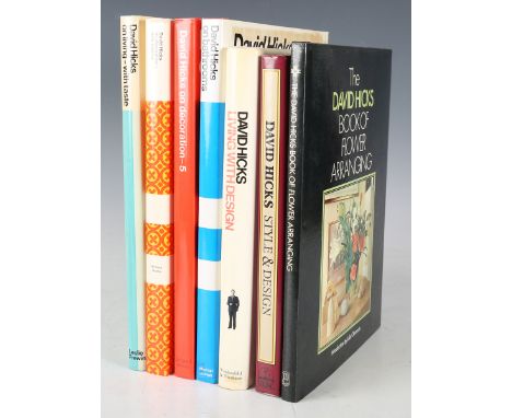 HICKS, David. On Living - With Taste. London: Leslie Frewin, 1968. First edition, 4to (305 x 232mm.) Numerous photographic il