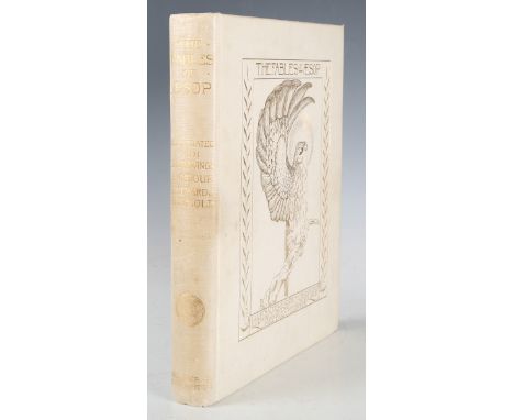 DETMOLD, Edward J. (illustrator). The Fables of Aesop. London: Hodder &amp; Stoughton, 1909. Limited edition, this being numb