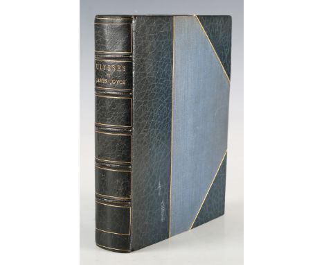 JOYCE, James. Ulysses. London: for Egoist Press by John Rodker, Paris, 1922. First U.K. edition, number 661 of 2000 copies, 4
