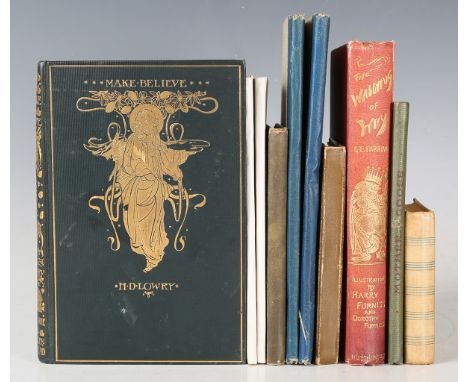 ROBINSON, Charles (illustrator) and H.D. LOWRY. Make Believe. London: John Lane at the Bodley Head, 1896. First edition, 8vo 