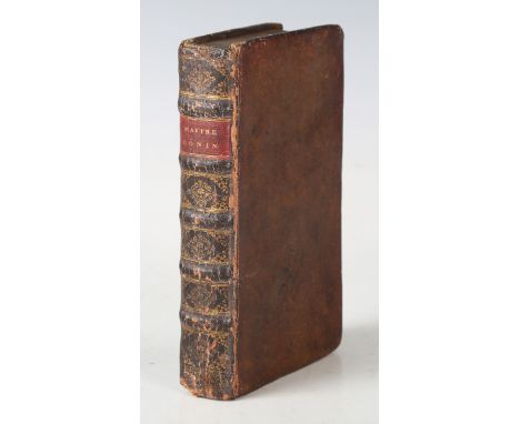 [BORDELON, Laurent.] Les Tours de Maitre Gonin, Enrichis de Figures en Taille-douce. Anvers: Francois Huyssens, 1714. 8vo (15